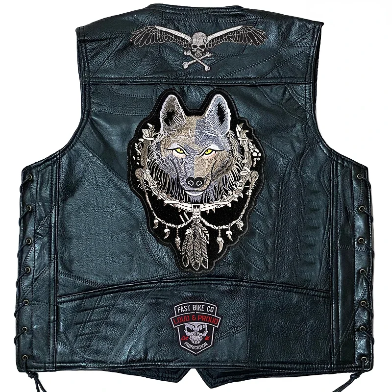 廃盤 Lil Joes リルジョー レザー ベスト XL ヘルズ　クラブスタイル 廃盤 Lil Joes リルジョー レザー ベスト XL ヘルズ クラブスタイル