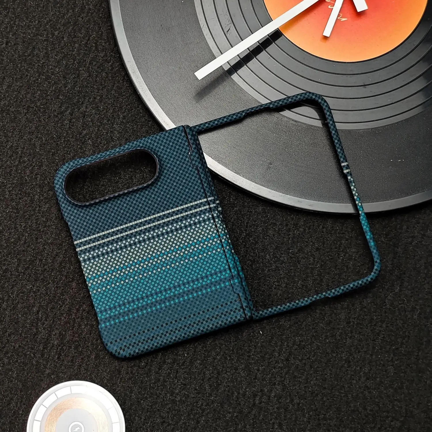 Premium Ultra Slim Nano Carbon Fiber Magnetic Case - Shockproof Protection with MagSafe Compatibility