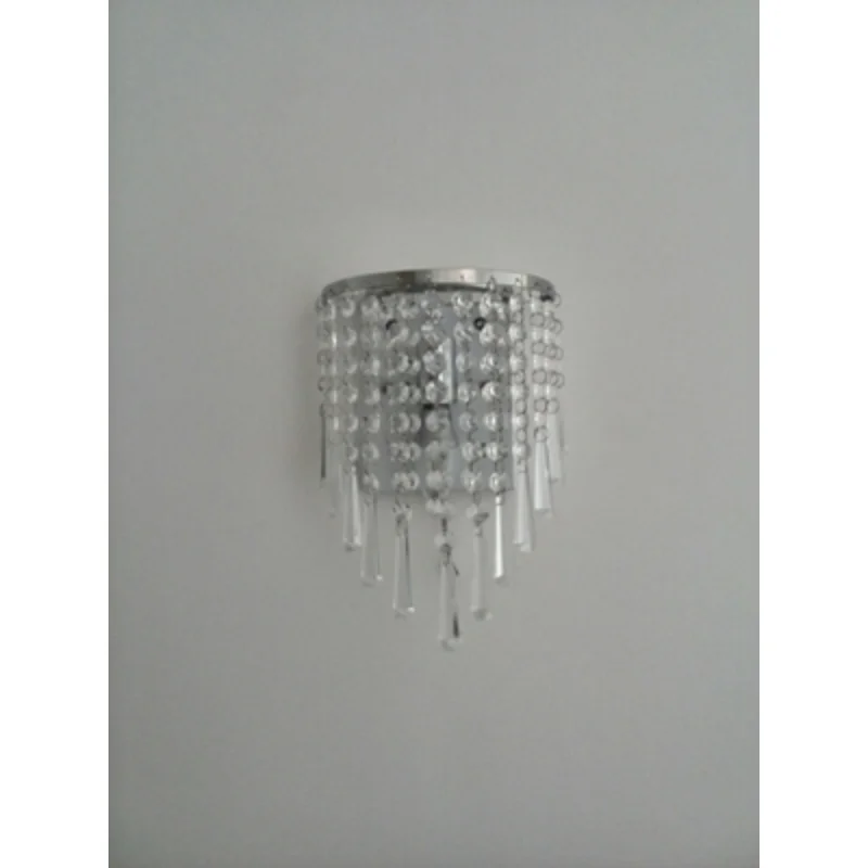 Modern Crystal Wall Lamp Chrome Sconce Wall Light For Living Room Bathroom Home Indoor Lighting Decoration