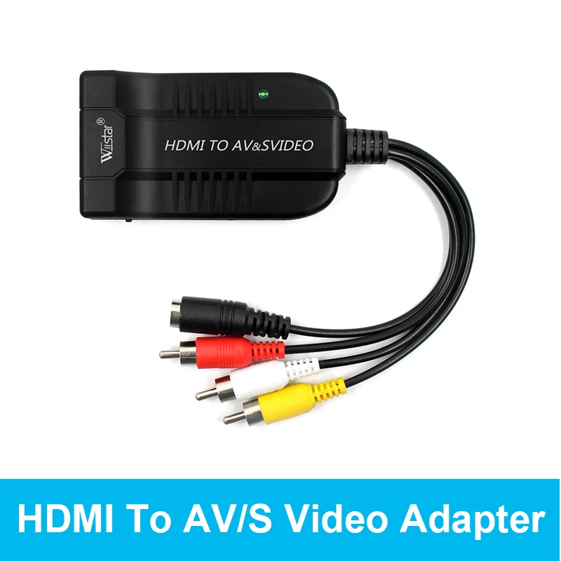 Best Solution Vx8812 1080p Hdmi To Av/s Video Adapter Svideo,hdmi2av+s
