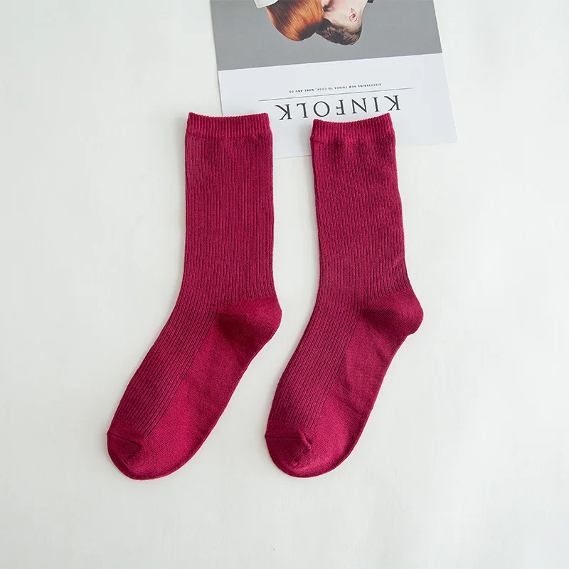 Vibrant Dance Sports Socks for Women - Breathable Cotton in Stunning Solid Colors