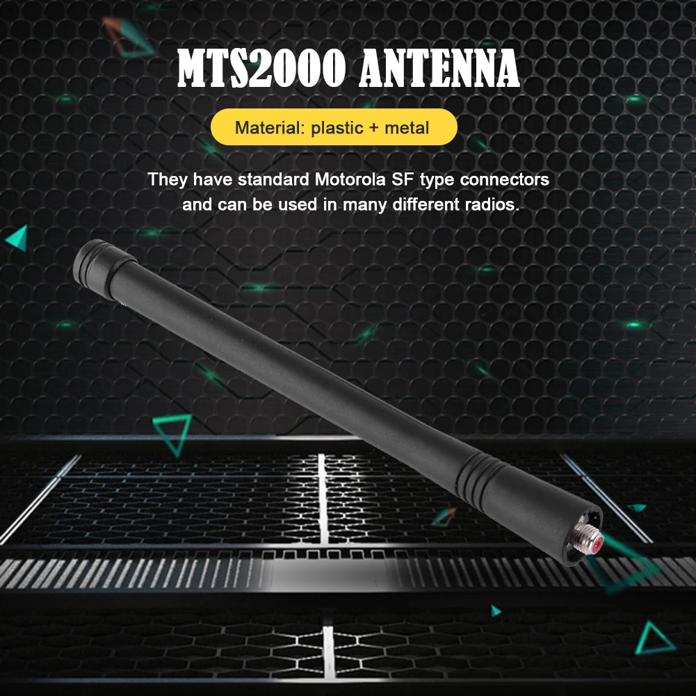 Short VHF Antenna for Car Radio Walkie Talkie