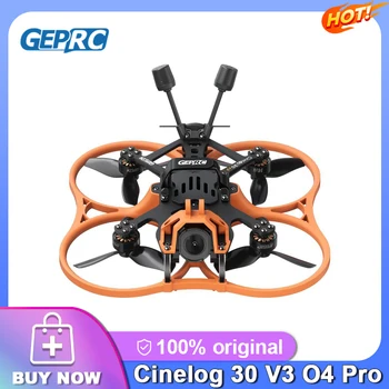 GEPRC Cinelog30 V3 O4 Pro FPV Quadcopter 4K 120fps F722 45A 32Bit AIO O4 AIR Unit Pro 4S 1404 3850KV 3 pollici Cinewhoop Drone