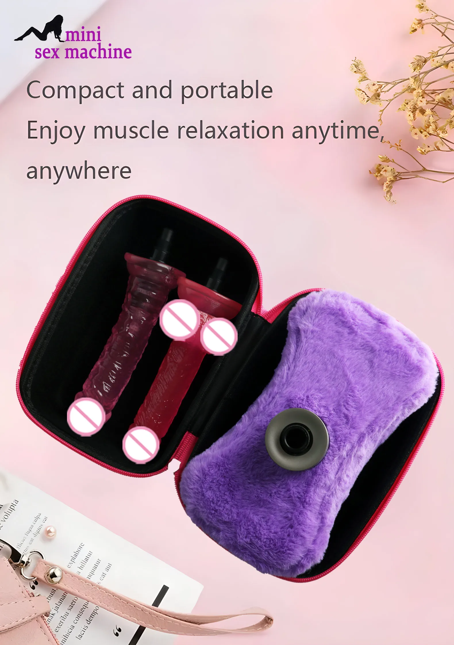 Telescopic Sex Machine Masturbation For Women High Frequency Multimode Automatic Female Sex Toy Leg Clamp Masturbation Machine