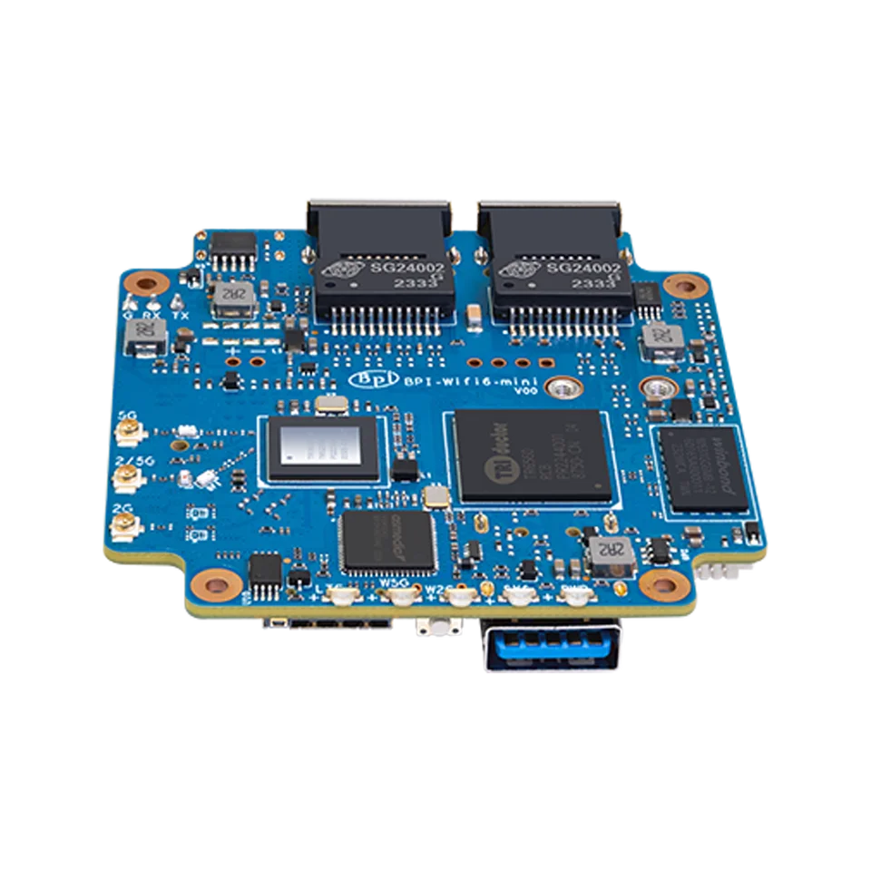 Banana Pi BPI-WIFI6 Mini Open Source Router Triductor TR6560 TR5220 wifi  SOC Dual core ARM Cortex-A9 1.2G Hz Smart Routing Board - AliExpress