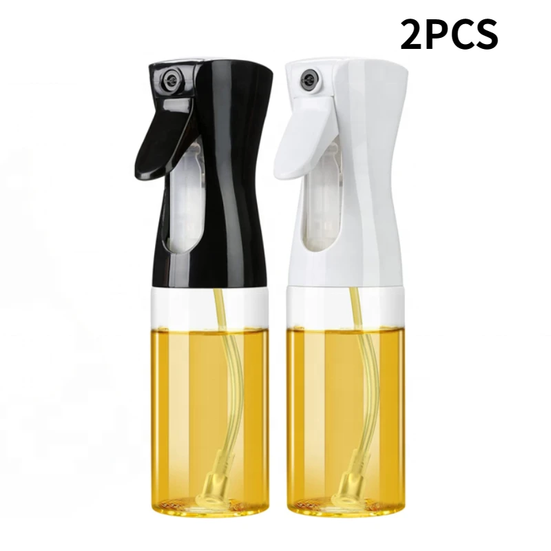 2pcs Oil Spray Bottle Kitchen Cooking Olive Oil Dispenser Camping Bbq
