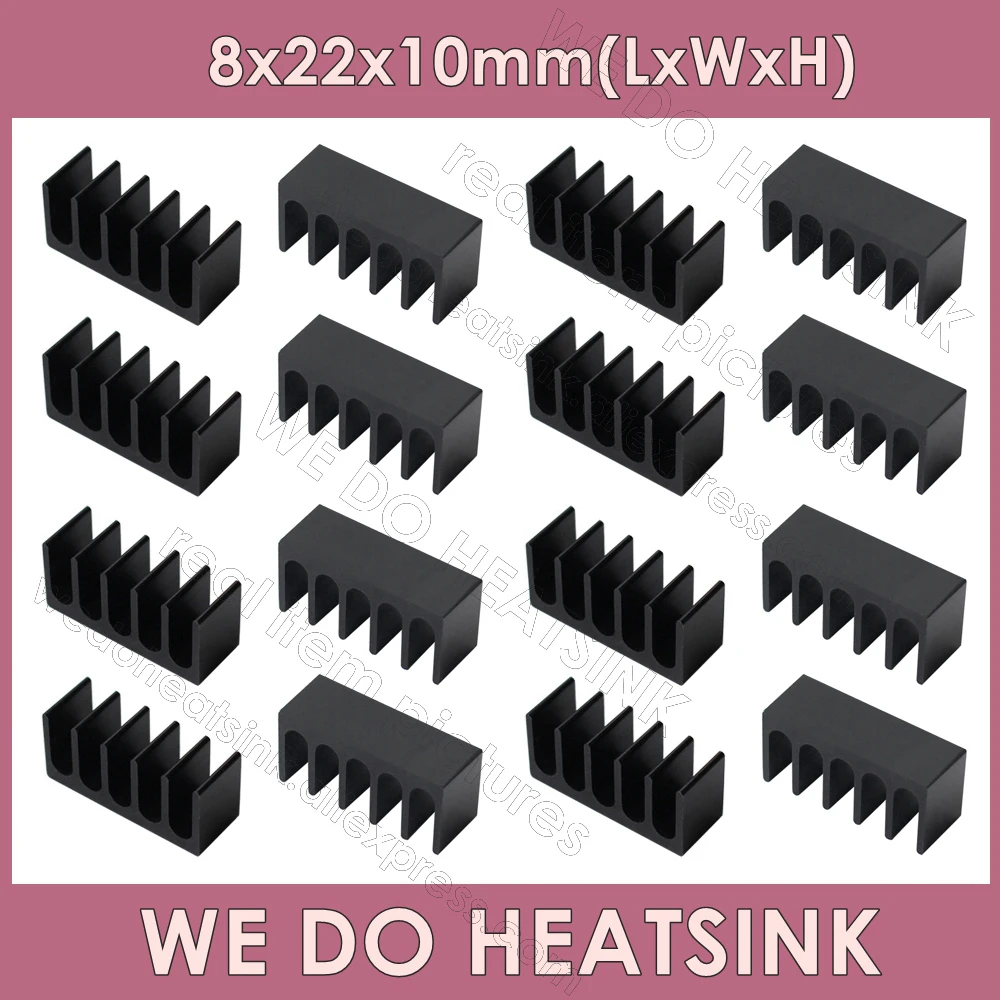 Nós fazemos o dissipador de calor 8x22x10mm
