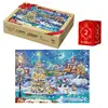 Advent Calendar 2023 Christmas Puzzle For Kids And Adults 24 Days Countdown Calendar 1008 Pieces Jigsaw Puzzles For Xmas Gifts 1