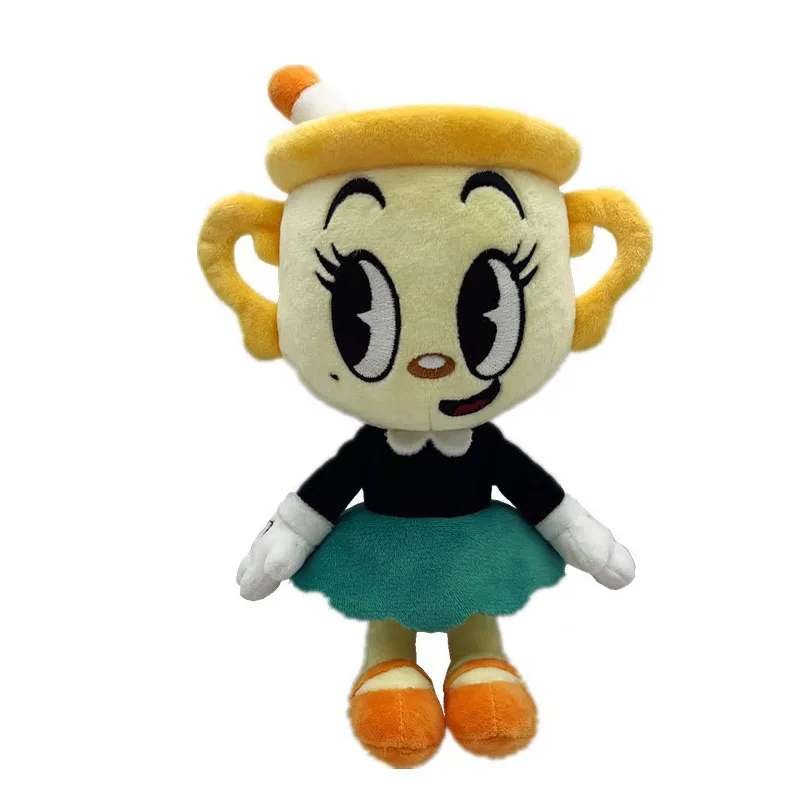 disney dolls Hot 8 inch Cartoon Anime Cuphead Plush Toy Cute Mugman Soft Peluche Stuffed Doll Gifts for Boys Girls mrs beasley doll