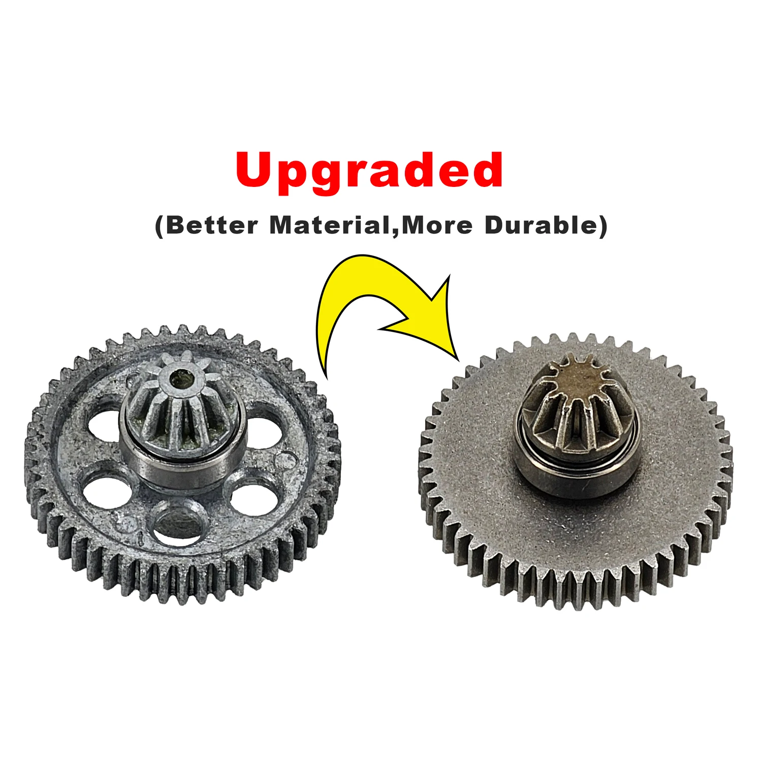 XBERSTAR RC Differential Getriebe - Für Hyper GO 1/14 1/16 Modelle