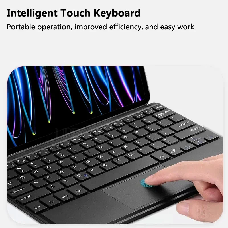 Wireless Bluetooth Touch Keyboard Case