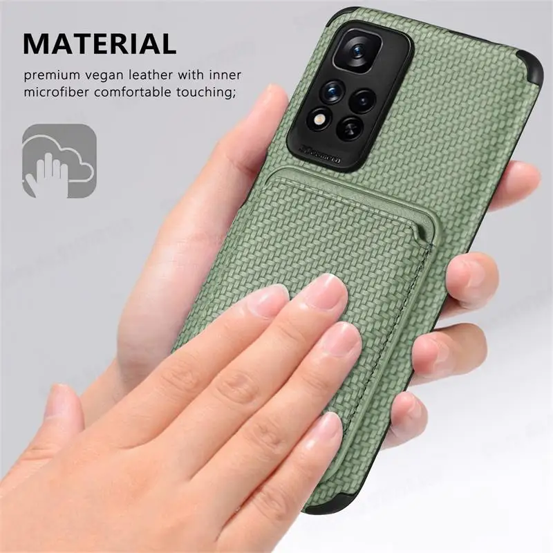 Redmi注11プロ5グラムワイヤレス充電器のmagsafeマグネット革redmi注11