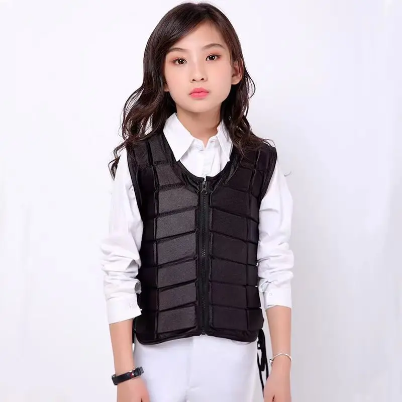 Horse Riding Vest Children's Training Equestrian Safety Protective Gear Waistcoat Damping Sports Equestrian Equipment 4