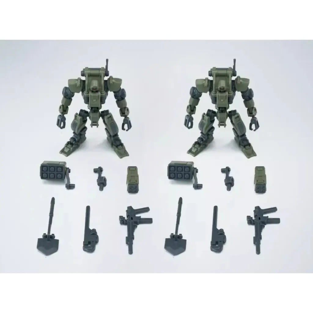 Sheik Mainland 2개/세트 전투 엔지니어 마틴 1/144 조립 플라스틱 모델 키트(피규어 디스플레이용 분리 가능한 부품 포함)