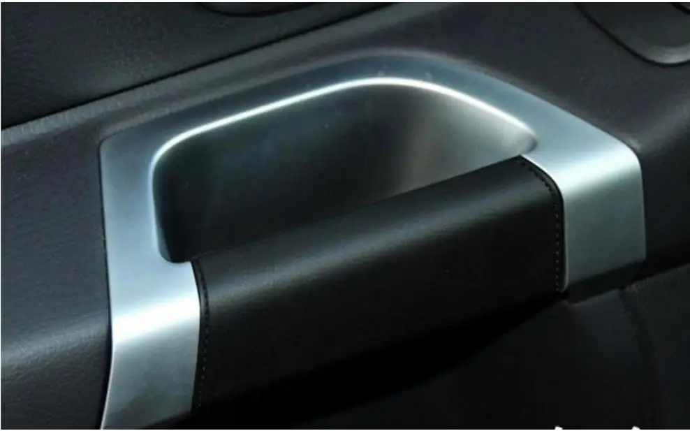 Für Volvo XC90 Türgriff Mikrofaser-Lederbezug Türinnengriff Schutzlederbezug Autoinnenraum – Detail 3