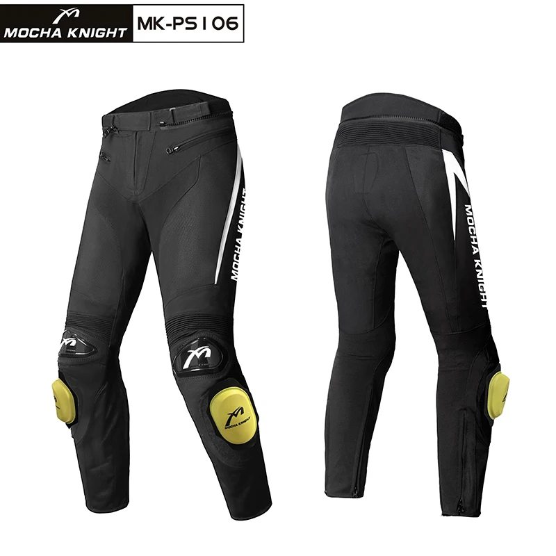 모카나이트 MK-PS106 오토바이 낙상 방지 통기성 경쟁력 있는 사이클링 팬츠 사계절용 남성용 바지