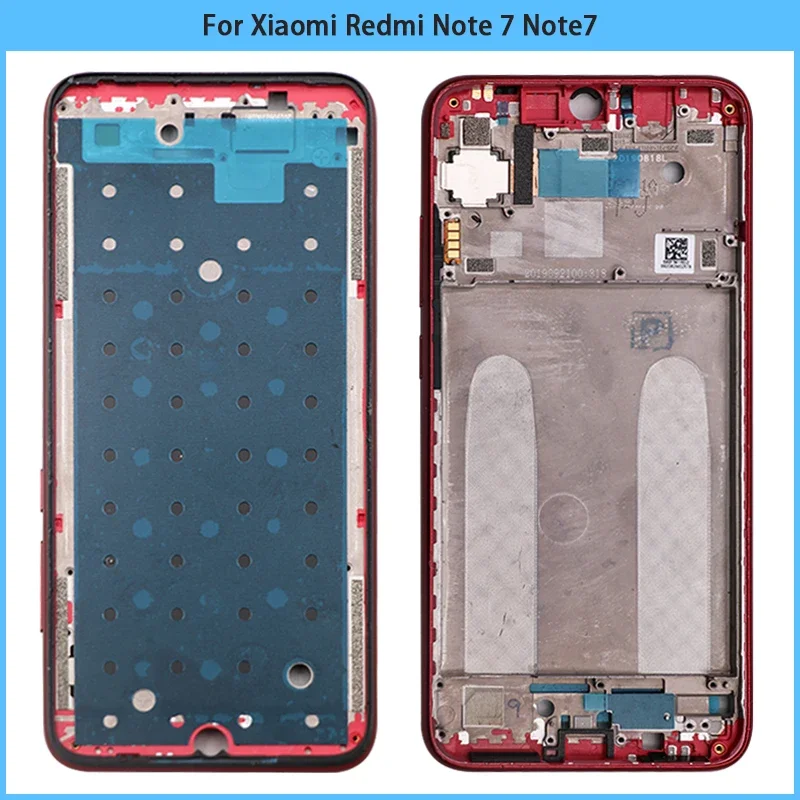 

Для Xiaomi Redmi Note 7 средняя рамка ЖК опорная панель Корпус Передняя Рамка замена лицевой панели
