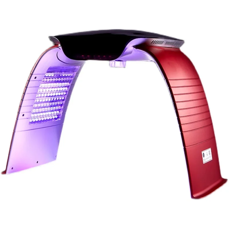 

New Led Light Therapy Acne Treatment Colorful Calcium Ion Cold And Hot Nano Skin Rejuvenation Facial Skin Care Lamp