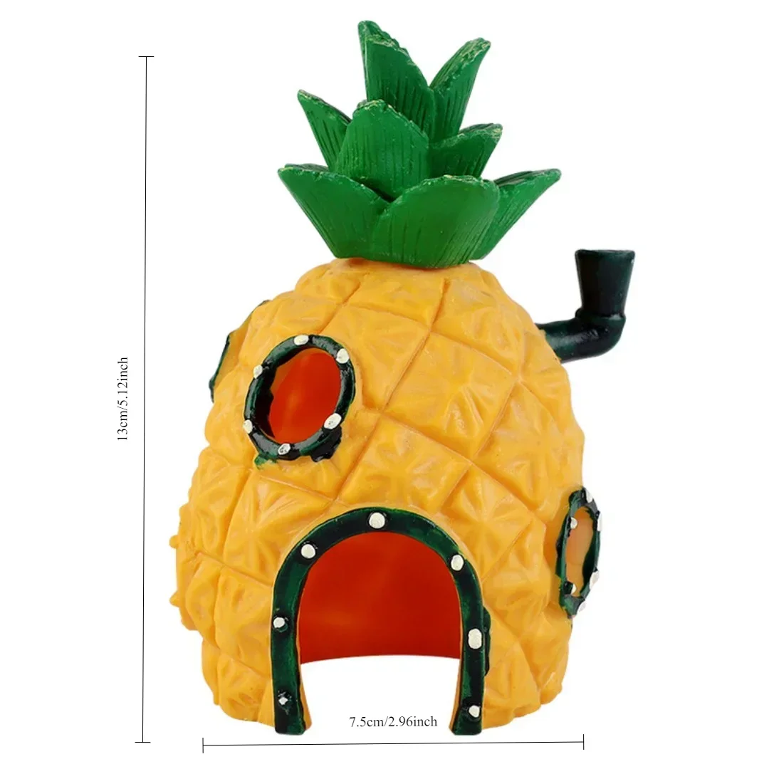 Fish Tank Ornaments CuteAquarium Resin Castle Fish Tank Decorations Castle Tower Ornaments Hiding Cave