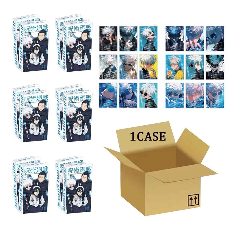 

Wholesales Jujutsu Kaisen Collection Cards Gojo Satoru Booster Box Original Gift Box Board Games For Children Playing Cards