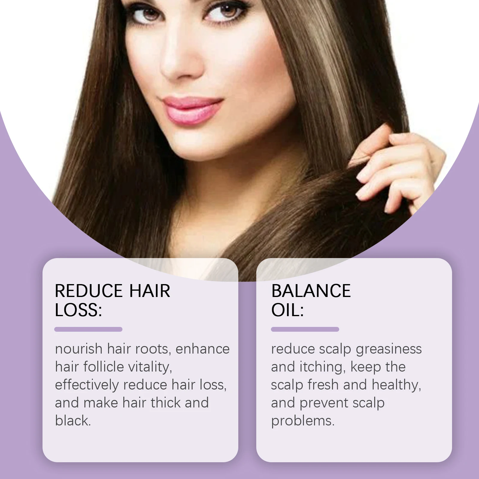 Hair Growth Serum Anti Baldness Treatment Hair Loss Nourishing Scalp Anti-Frizz Strengthening Hair Roots Hair Care Essence 30ml