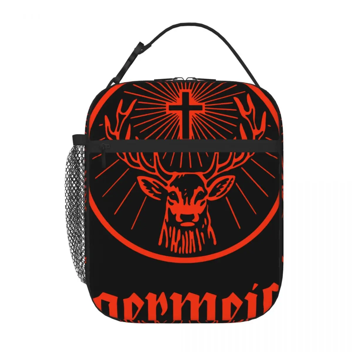 Jagermeister Logo Tedesco Lunch Tote Thermo Bag Lunch Box Bag Lunch Box Thermal