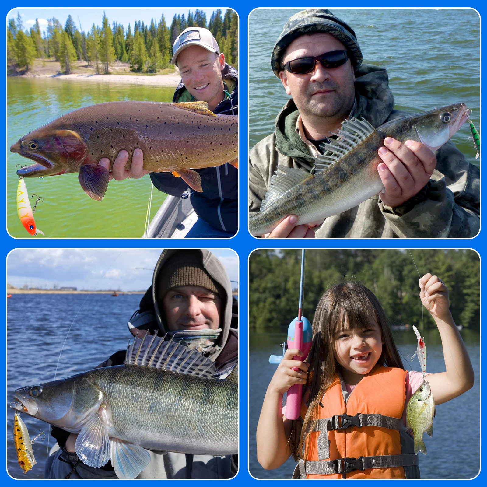 Advent Calendar Adult Fishing Advent Calendar Fishing Gifts 24 Days Christmas Countdown Tackle Lures Gifts