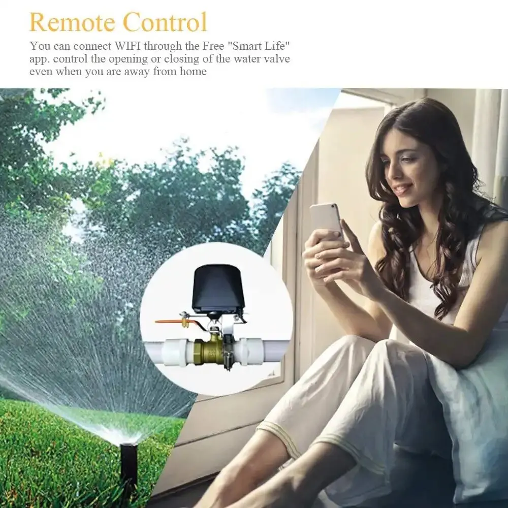 Tuya smart wifi valve controller for water and gas - model rqf-1t € 43,22