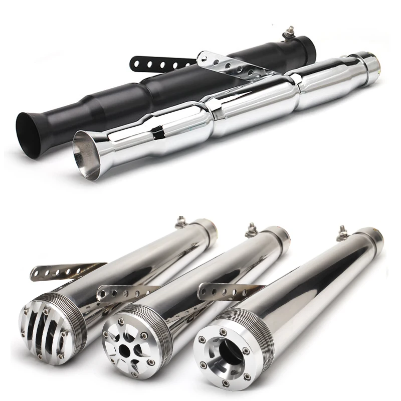 Мотоциклетная выхлопная труба Cafe Racer выхлопной глушитель наконечник задняя
