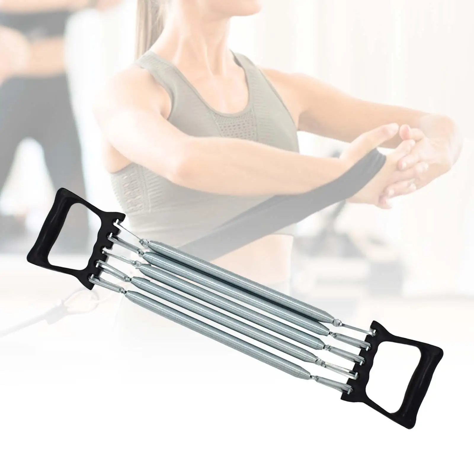 Chest Expander Resistance Band Rally Strap Pilates Home Gym Stretching Tool Pull Rope Workout Arm Strength Spring Tensioner