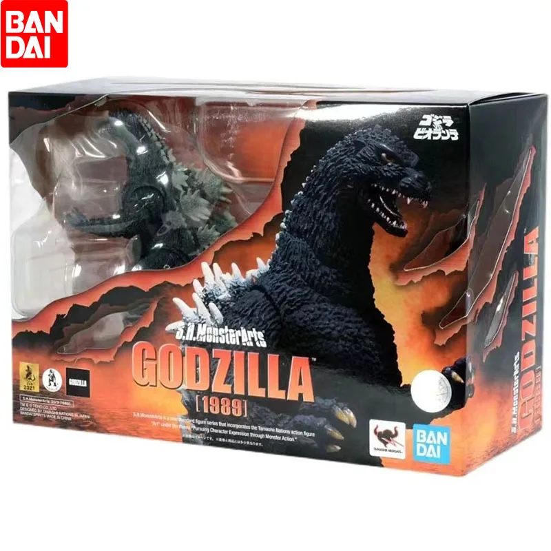 

Japan Anime Bandai Godzilla Vs. Biollante S.h. Monsterarts Godzilla (1989) Action Figure Model Gift for Children In Stock Toy