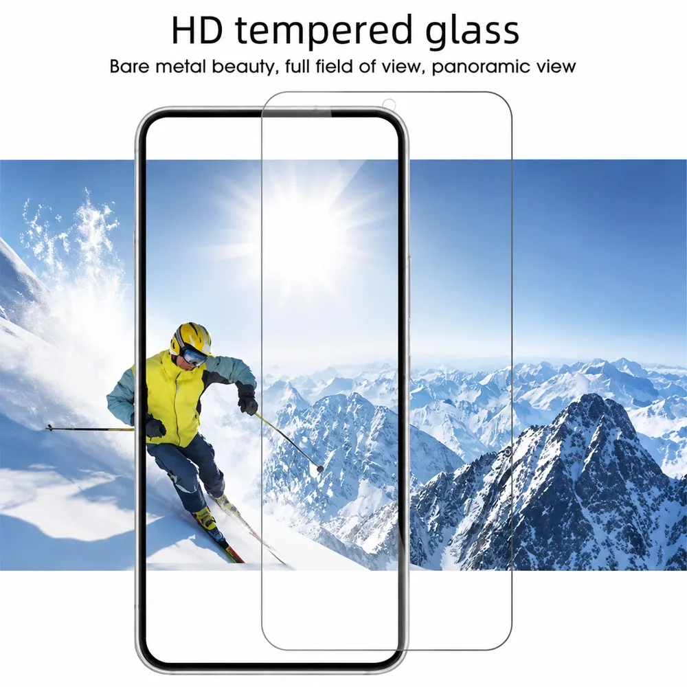Premium Tempered Glass Screen Protector - 5 Pack