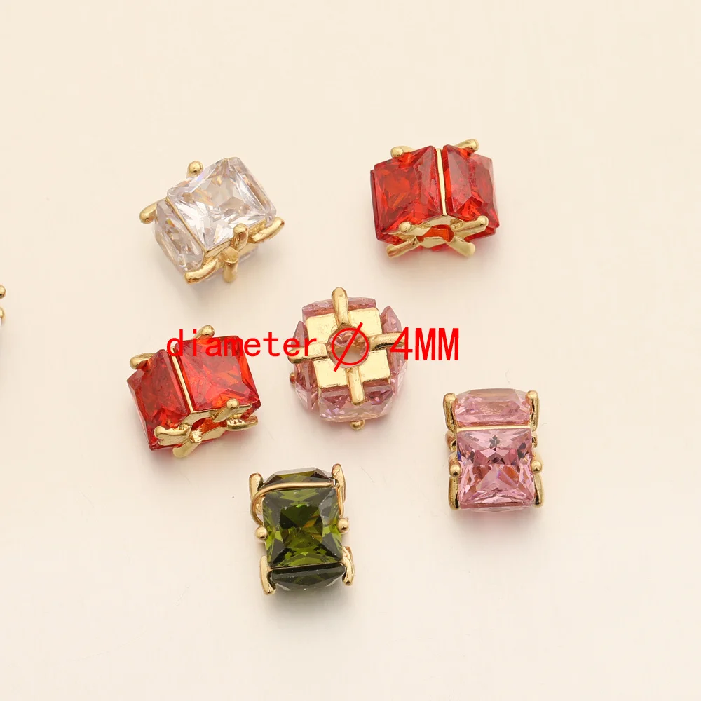 Cordial Design 30Pcs 9*11MM CZ Beads For Pen/Hand Made/Cube Shape/Jewelry Findings & Components/DIY Charms/Jewelry Accessories 7 Cordial Design 30Pcs 9*11MM CZ Beads For Pen/Hand Made/Cube Shape/Jewelry Findings & Components/DIY Charms/Jewelry Accessories - cordial