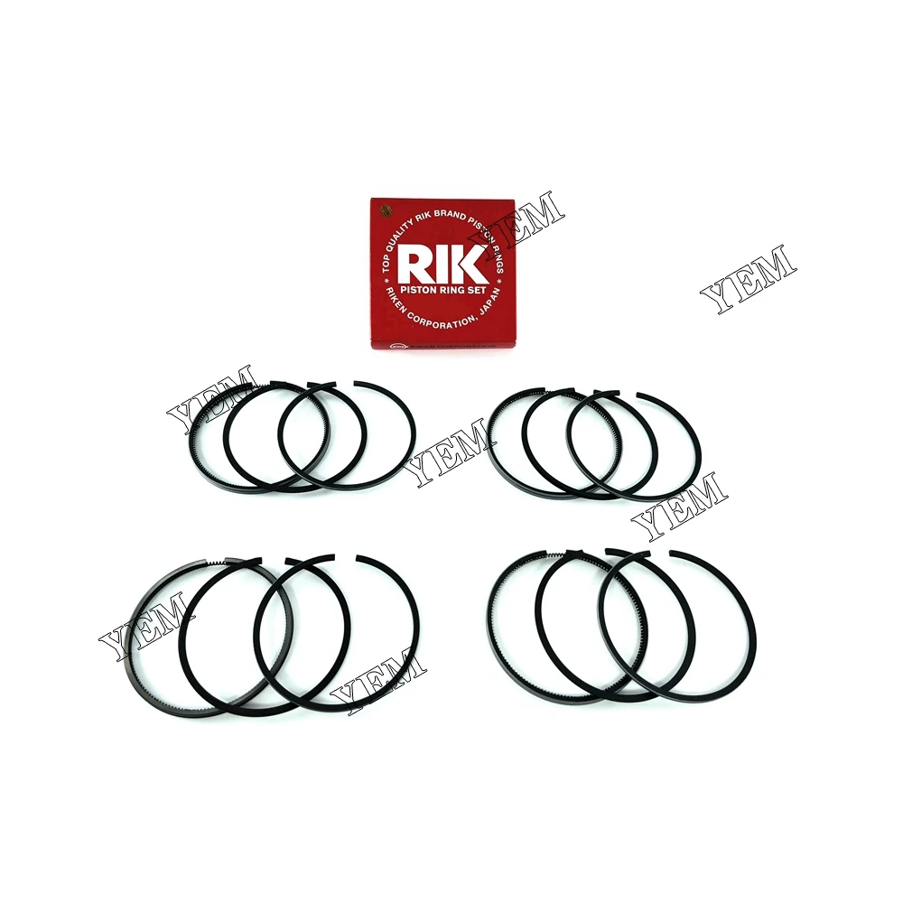

Long Time Aftersale Service 16271-2105 For Kubota Piston Ring Set STD 76mm D1005 V1305 B2100 B7500 B7510 B2320