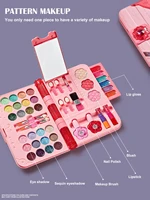 Kids Makeup Kit for Girl, Washable Play Make Up Toys Set with Mirror, Beauty Dress Up Set Toys for Age 3 4 5 6 7 8 9 10 11 12 Ye 5