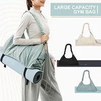 Large Capacity Sports Gym Bag Comfortable and Versatile Neutral Bag Fitness Bag for women Training Bag For Yoga Swimming Travel 1