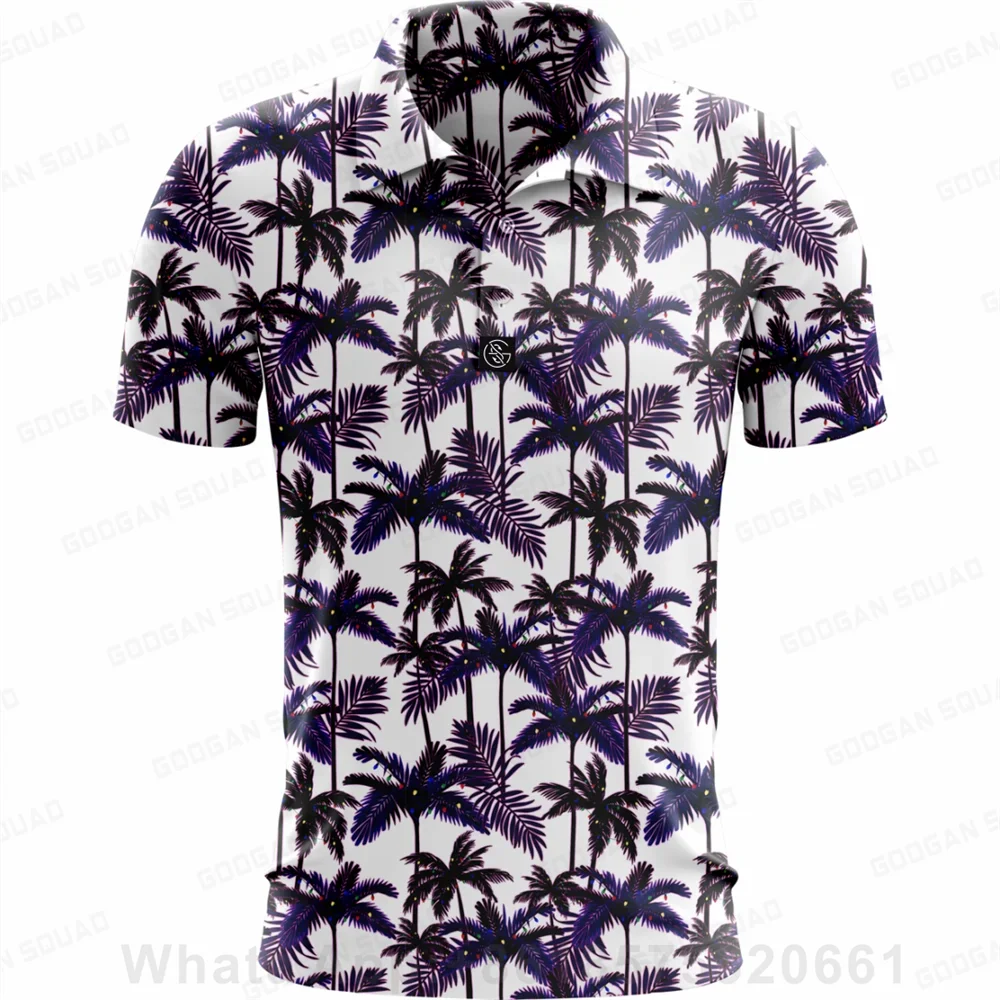 Zomer Casual T-Shirts Heren Korte Mouw Polo Shirts Button Down Werk Shirts Quick Dry Tee Sport Vissen Golf Trui