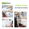 New 72W Nail Polish Dryer Lamp With Hand Pillow For Nails Art Two Hands Arm Rest Pillow Secadora de uñas UV Led Nail Lamp 5