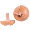Wooden Ball Puzzle Sphere Unlock Interlock Luban Lock IQ Test Logic Games Brain Teasers For Adults And Kids Educational Toys 5