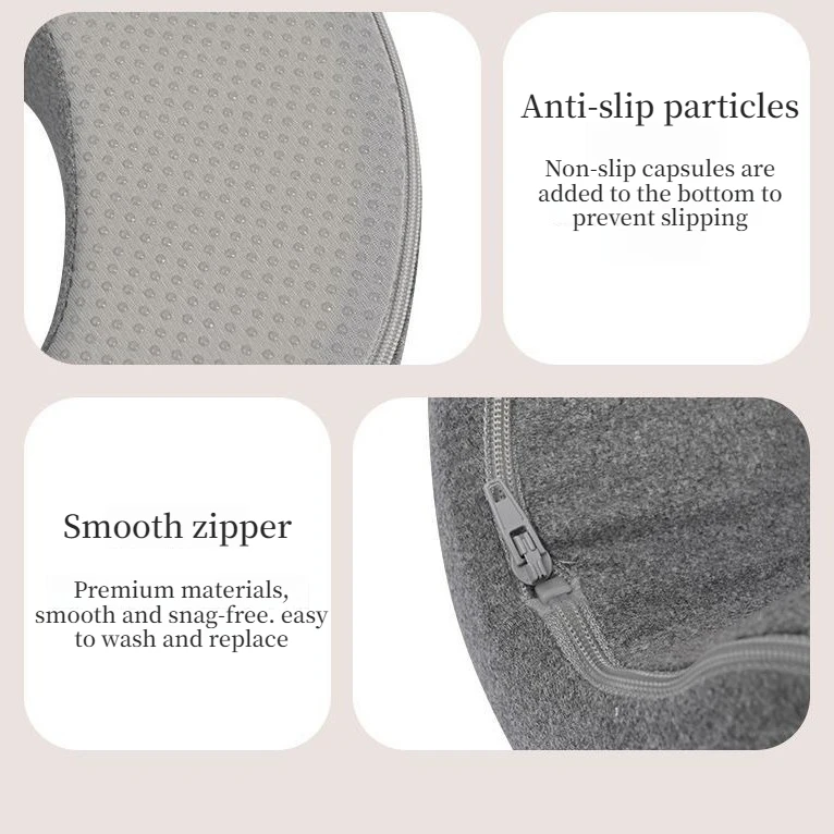 Ergonomic Memory Foam Face Down Massage & Travel Pillow 6