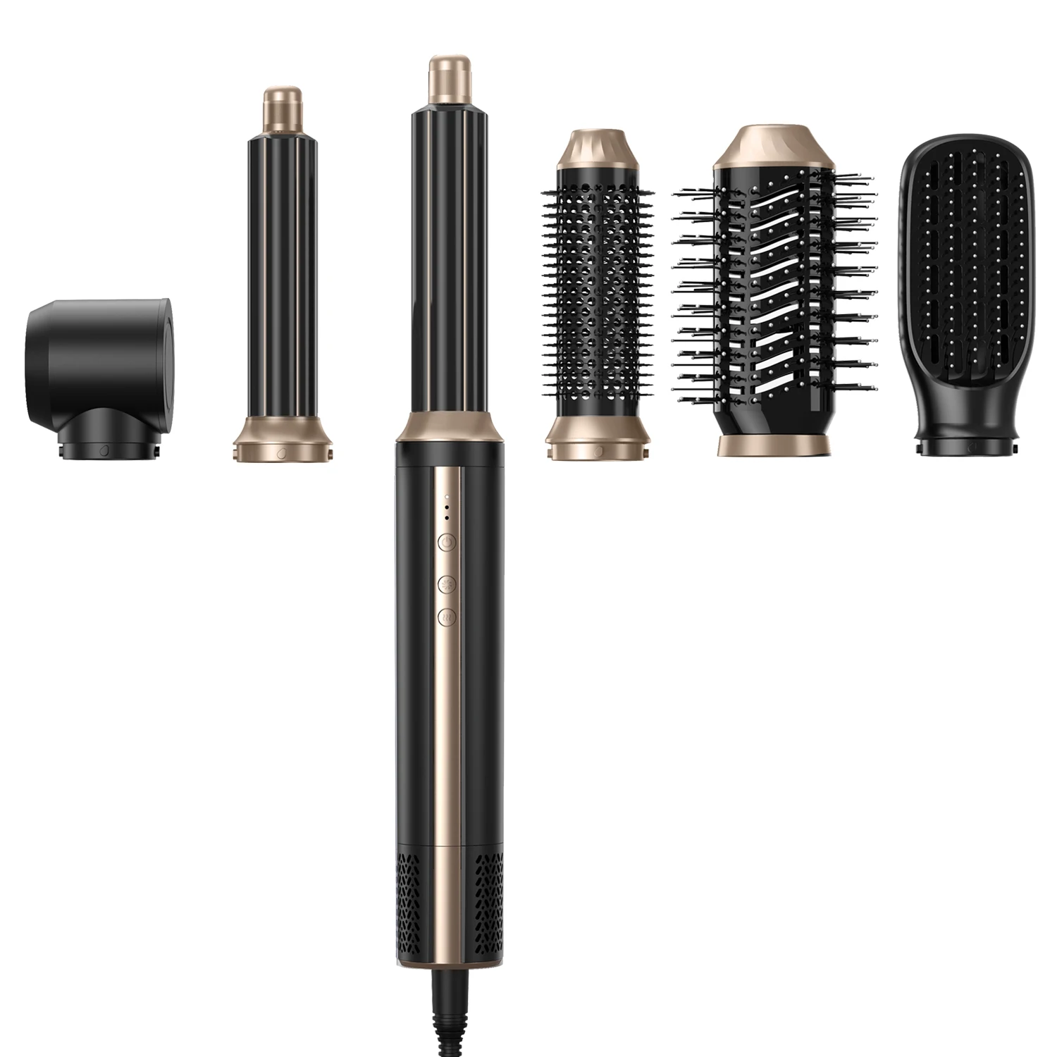 

Professional Hair Dryer Brush High Speed Brushless Blow Dryer 6 In 1 Hair Styler Air Styling Curling Iron Hair Curler Wand
