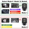 2 Buttons Garage Remote for Security+ 390MHz 315MHz PURPLE/RED/ORANGE Yellow/GREEN Opener 2 Modes Switching 2