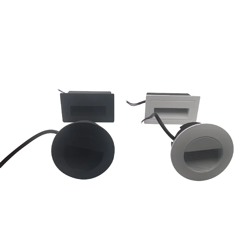 Outdoor Sensor indoor LED Step Light 15LEDS Waterproof Stair Light Wall Embedded Underground Deck Footlights 85-265V IP65 motion sensor light,led light,led wall lamp,wall light