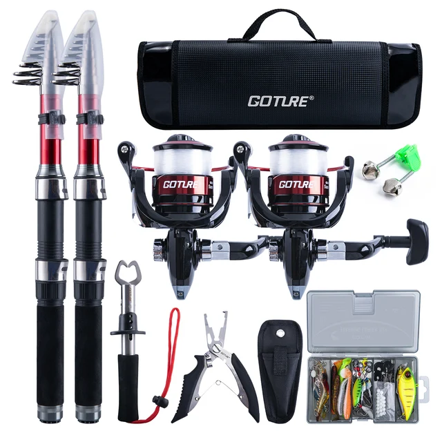 Piece Surf Casting Fishing Gear GOTURE 24T Carbon Telescopic