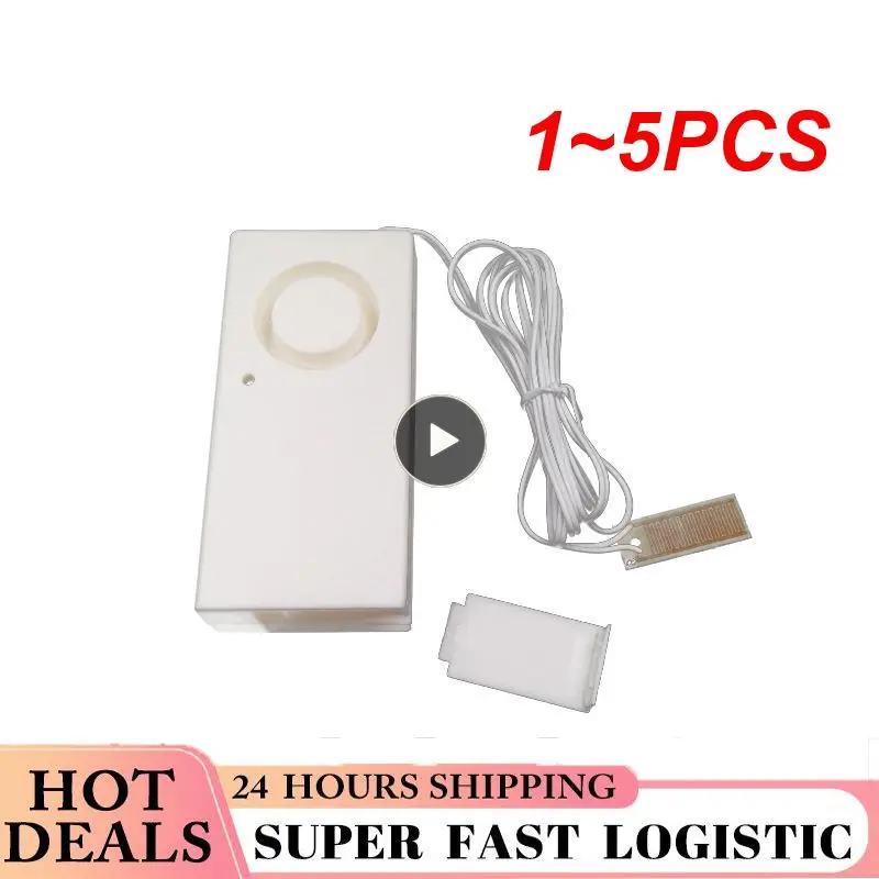 

1~5PCS CoRui Home Alarm Water Leakage 110dB Spot Alarm Smart Sensor Detector Flood Alert Overflow Security Alarm System