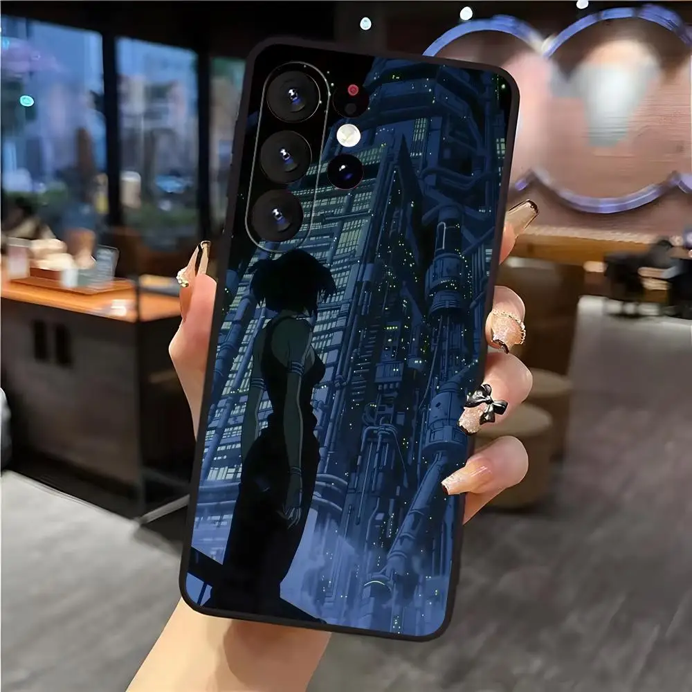 Ghost in the Shell Soft Black Phone Case