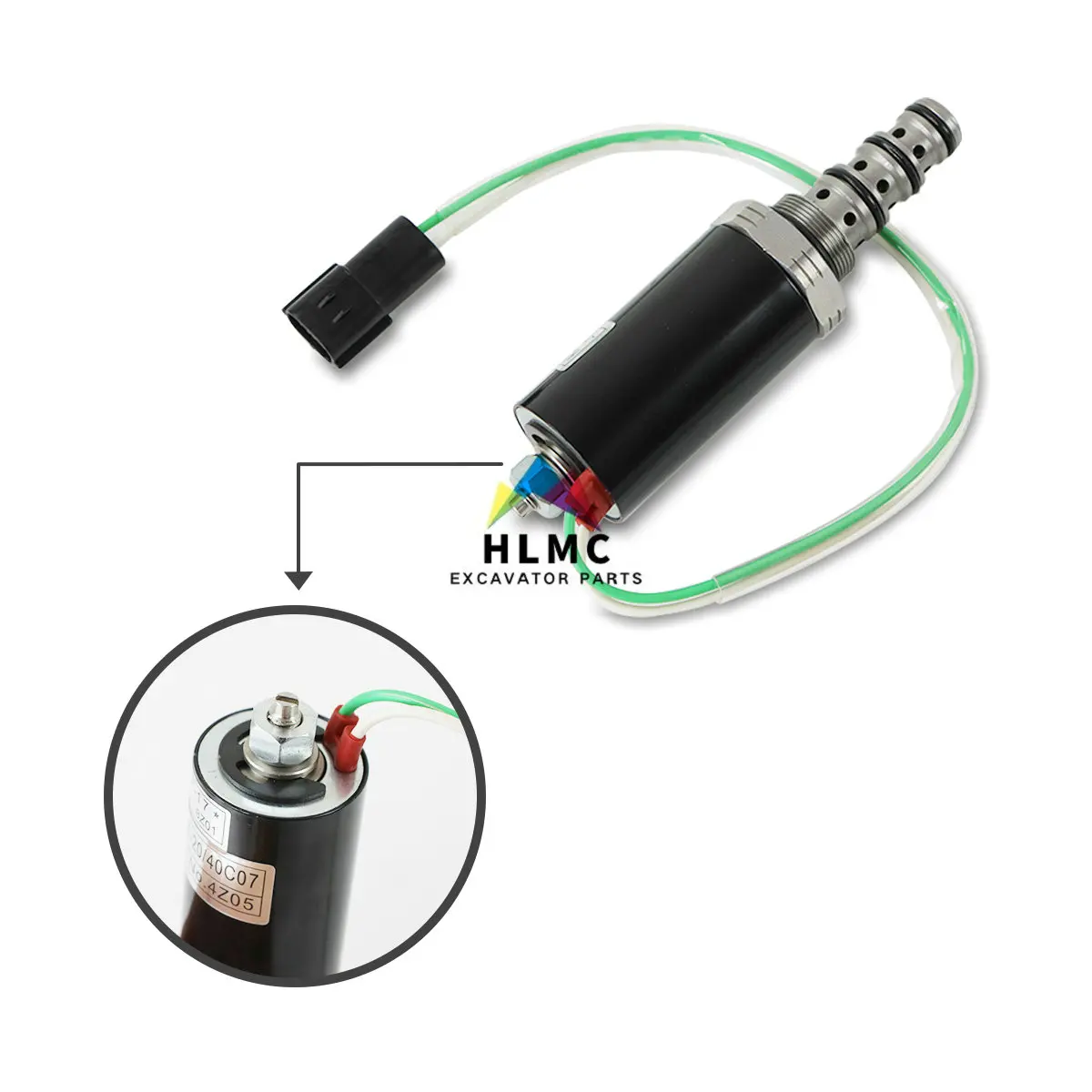 R110-7 R140-7 R210-7 R215-7 R300-7 R360-7 Solenoid Valve for