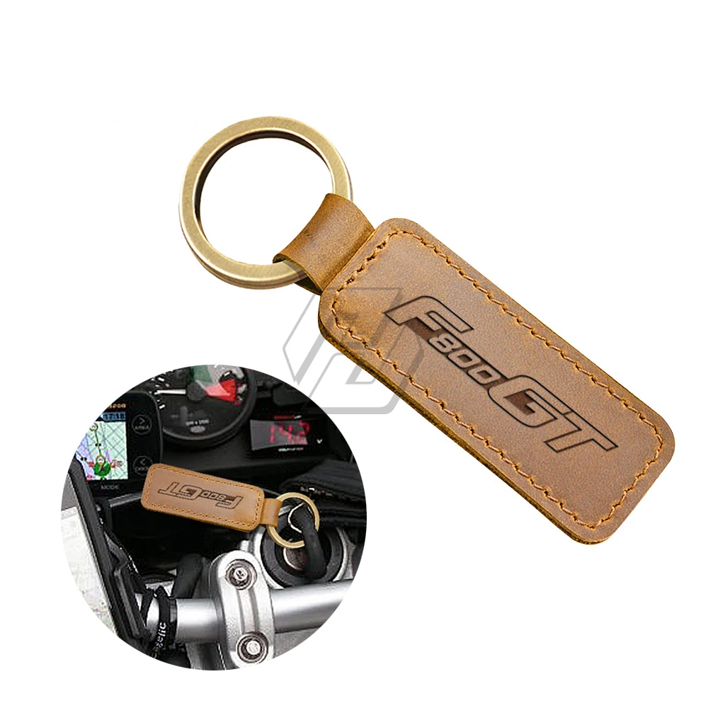 

Motorcycle Cowhide Keychain Key Ring Case for BMW F800GT F800 GT