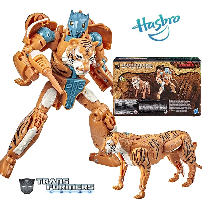 Y Transformers War For Cybertron Golden Disk Deluxe Mutant Tigatron 15Cmaction Figure Robot Toys For Gift