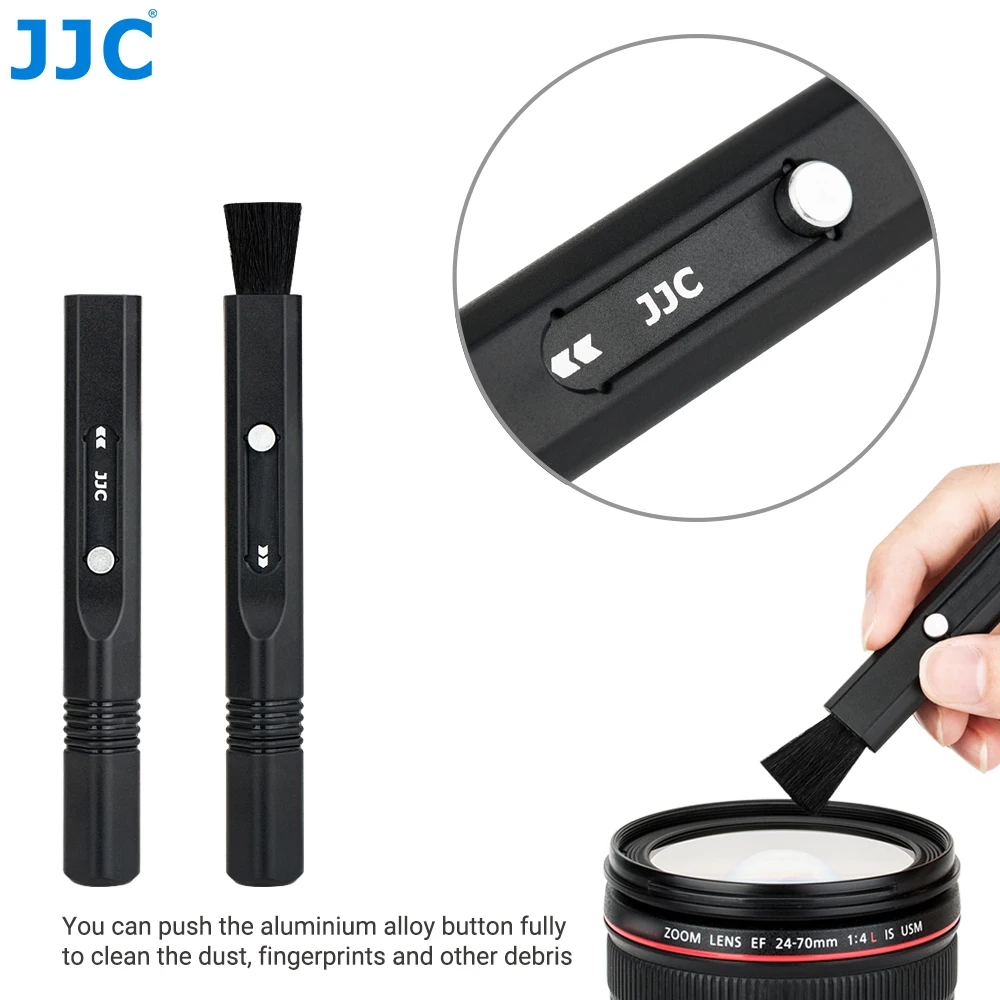 Description Picture 6 of itemJJC Lens Cleaning Pen Air Duster Dust Cleaner Brush Tool Kit for Filters DSLR Camera LCD Screen Keyboards Electronics and Lense